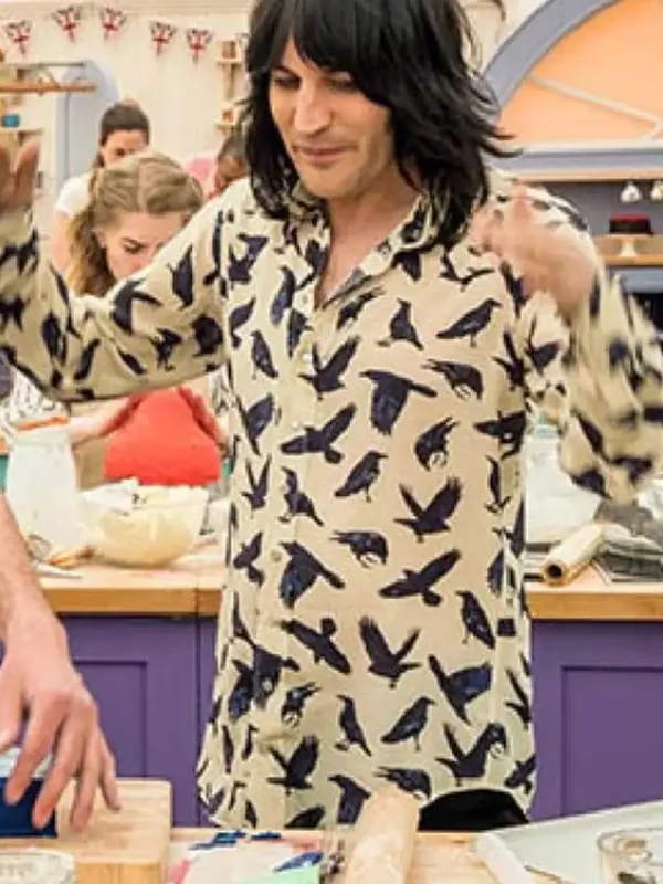 Noel Fielding The Great British Printed Shirt