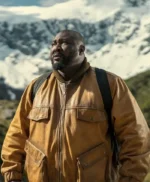 Nonso Anozie Sweet Tooth S02 Brown Leather Jacket