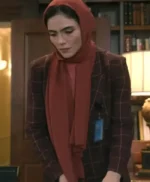 Noor Taheri The Night Agent Wool Coat