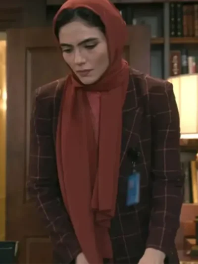 Noor Taheri The Night Agent Wool Coat