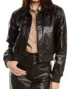 Nyla Harper The Rookie S07 Black Bomber Jacket