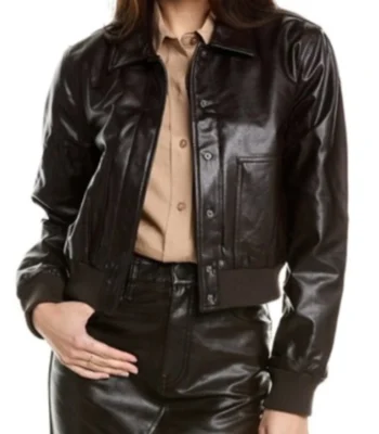 Nyla Harper The Rookie S07 Black Bomber Jacket