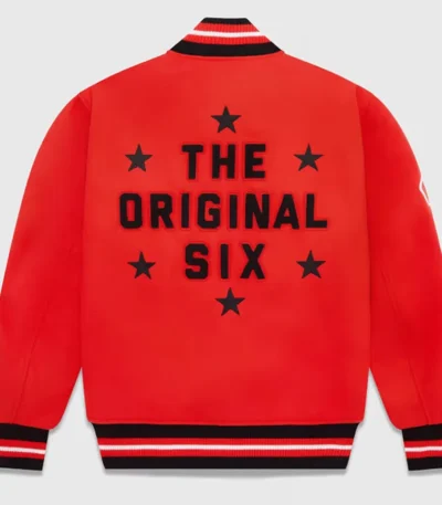 OVO Chicago Blackhawks Varsity Jacket