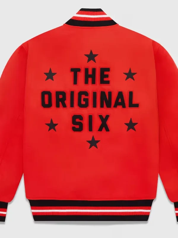 OVO Chicago Blackhawks Varsity Jacket