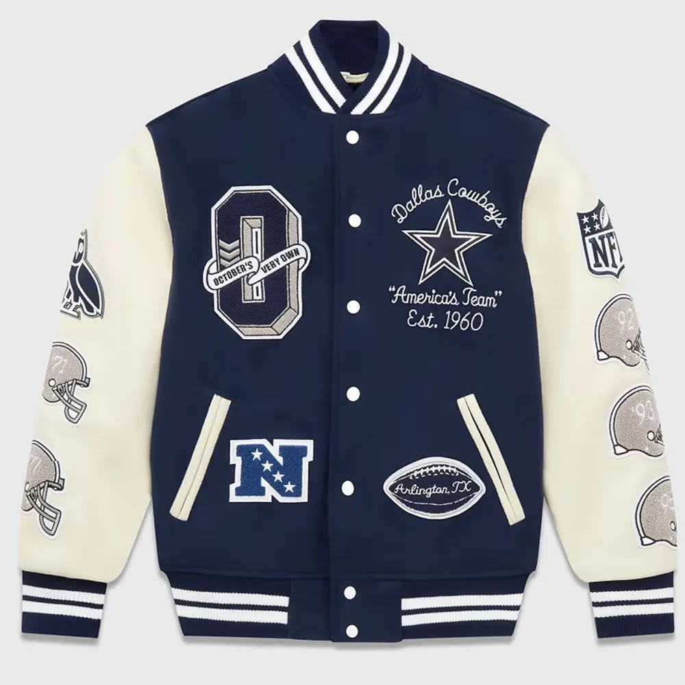 OVO Dallas Cowboys Varsity Jacket OVO Dallas Cowboys Varsity Jacket