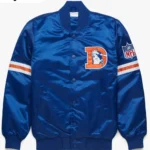 Ohio Denver Broncos Bomber Royal Blue Jacket
