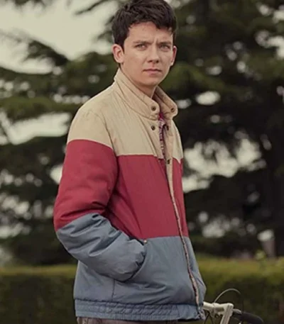 Otis Milburn Sex Education Butterfield Parachute Jacket