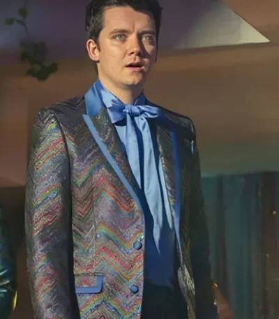 Otis Mil­burn Sex Education S04 Pattern Blazer