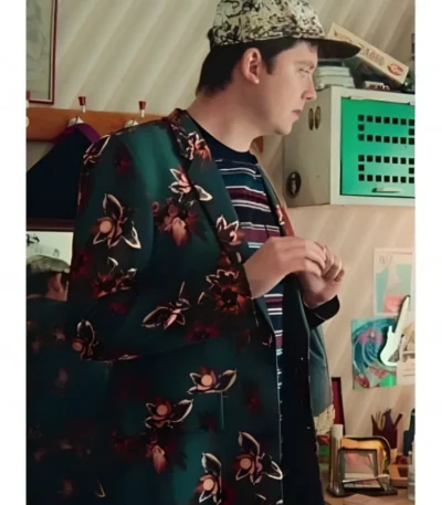 Otis Milburn Sex Education Season 04 Floral Blazer