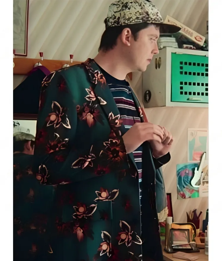 Otis Milburn Sex Education Season 04 Floral Blazer Otis Milburn Sex Education Season 04 Floral Blazer