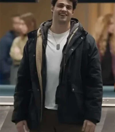Owen Hendricks The Recruit Black Hooded Jacket