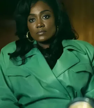 Patina Miller Power Book III Raising Kanan S03 Leather Jacket