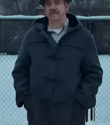 Paul Giamatti The Holdovers Winter Coat