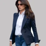 Penelope Cruz The 355 Graciela Rivera Blue Blazer Jacket