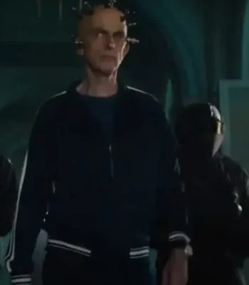 Peter Capaldi Suicide Squad Thinker Bomber Jacket