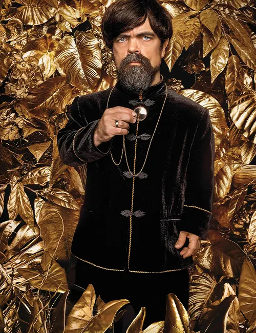 Peter Dinklage The Hunger Games : The Ballad Of Songbirds & Snakes Black Coat Peter Dinklage The Hunger Games : The Ballad Of Songbirds & Snakes Black Coat