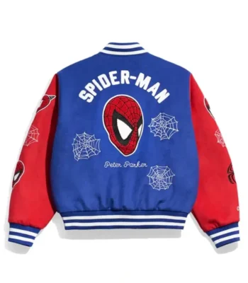 Peter Parker Spider Man Varsity Jacket