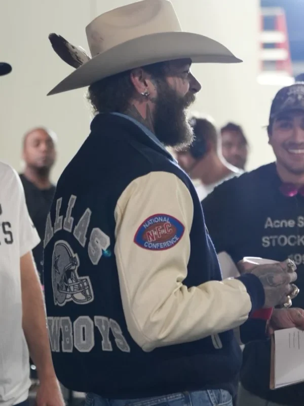 Post Malone Thanksgiving Halftime Show Cowboys Jacket