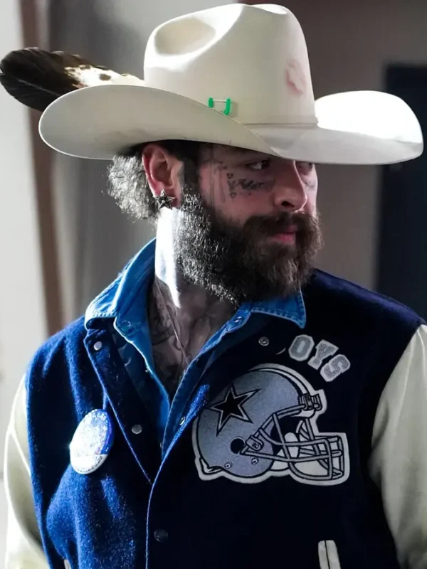 Post Malone Thanksgiving Halftime Show Cowboys Jacket