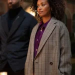 Power Book II Ghost Caridad Milgram Trench Coat Jacket Blazer
