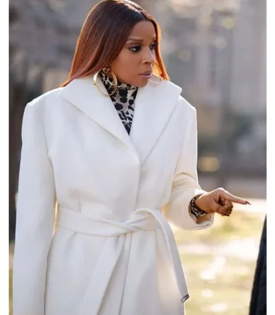 Power Book II Ghost Monet White Robe Coat