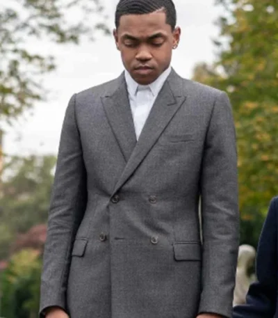 Power Book II Ghost Tariq St Patrick Grey Coat