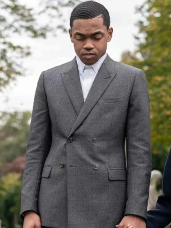 Power Book II Ghost Tariq St Patrick Grey Coat