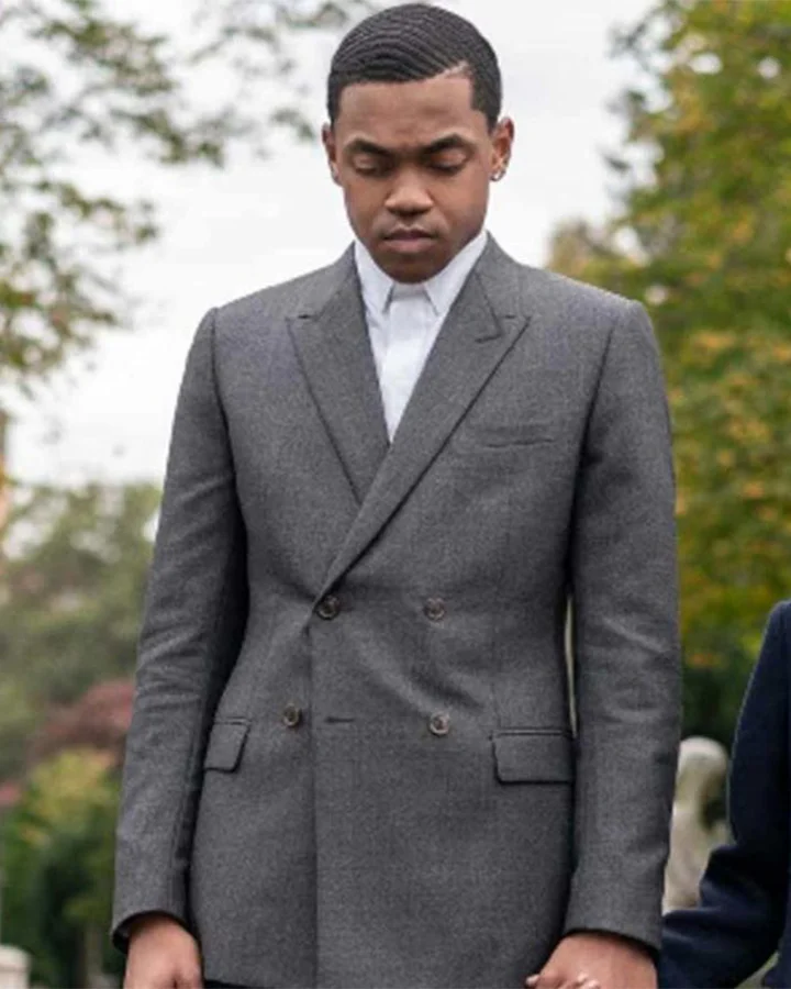 Power Book II Ghost Tariq St Patrick Grey Coat Power Book II Ghost Tariq St Patrick Grey Coat