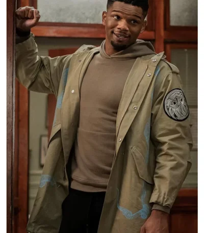 Power Book II Ghost Zeke Khaki Coat