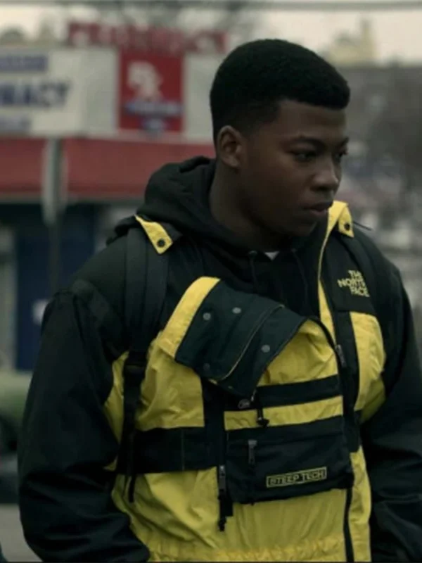 Power Book III Kanan Stark Yellow and Black Cotton Jacket