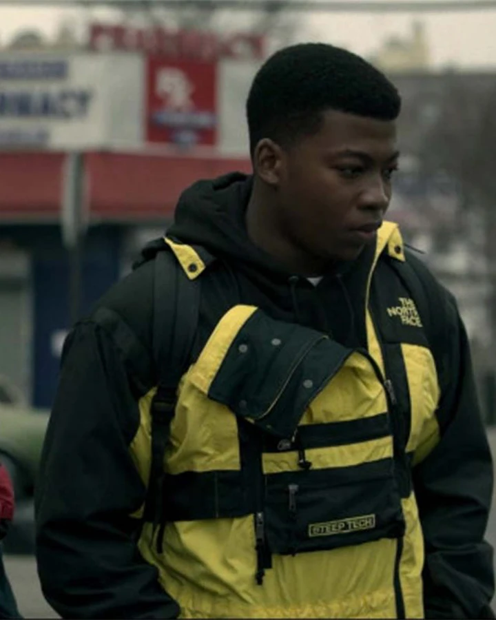 Power Book III Kanan Stark Yellow and Black Cotton Jacket Power Book III Kanan Stark Yellow and Black Cotton Jacket