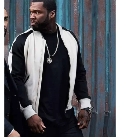 50 Cent Black And White Jacket
