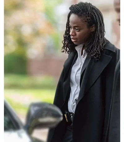 Power Book IV Agent Rowena Black Coat