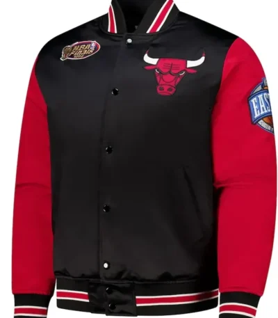 Primetime Chicago Bulls Black And Red Jacket