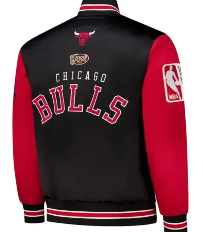 Primetime Chicago Bulls Black And Red Jacket