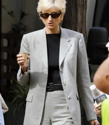 Princess Diana The Crown S05 Grey Suit