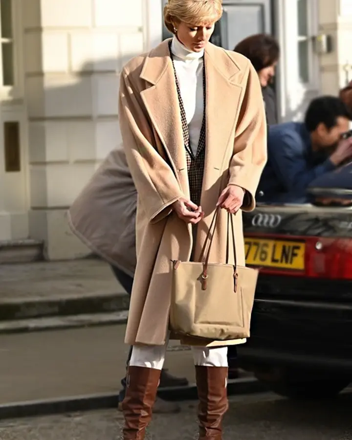 Princess Diana The Crown S05 Long Coat Princess Diana The Crown S05 Long Coat