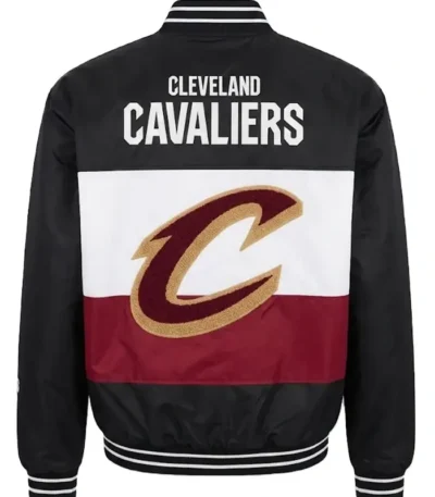 Cleveland Cavaliers Twill Black Bomber Jacket