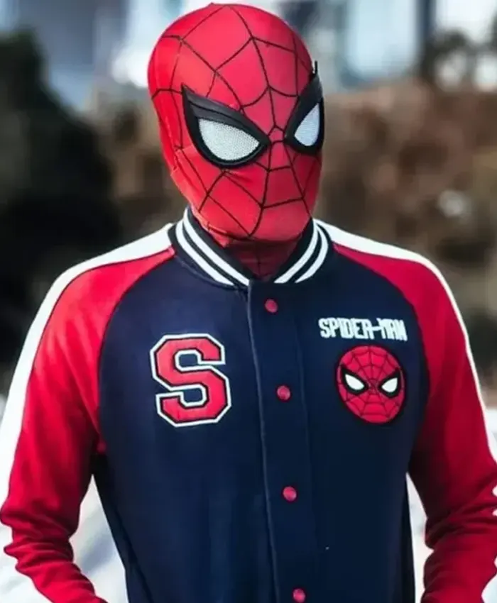 Spiderman Varsity Jacket Spiderman Varsity Jacket