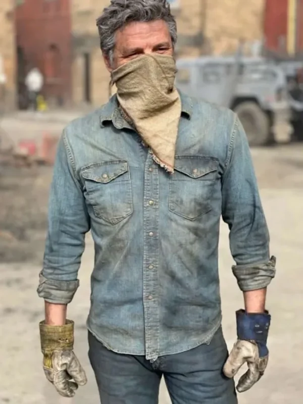 The Last Of Us 2023 Pedro Pascal Denim Jacket