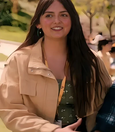 The Sex Lives of College Girls S03 Jordan Wilson Tan Jacket