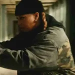 Queen Latifah The Equalizer S02 Camo Denim Jacket