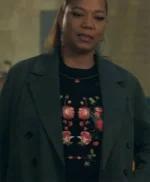 Queen Latifah The Equalizer S02 Grey Trench Coat