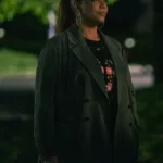 Queen Latifah The Equalizer S02 Grey Trench Coat