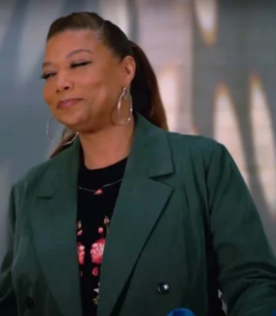 Queen Latifah The Equalizer S02 Grey Trench Coat