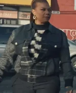 Queen Latifah The Equalizer S02 Plaid Wool Jacket