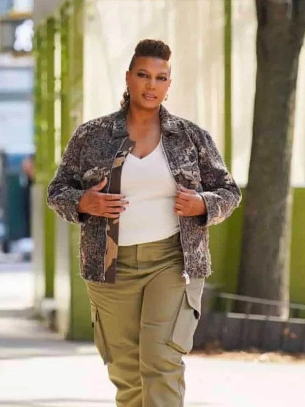 Queen Latifah The Equalizer S03 E02 Camo Print Jacket