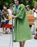 The Marvelous Mrs Maisel Miriam Mid Length Green Coat