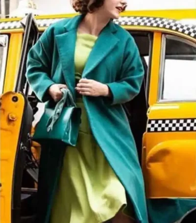 The Marvelous Mrs. Maisel Miriam Sea Green Coat