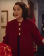 The Marvelous Mrs Maisel Rachel Brosnahan S04 Red Coat